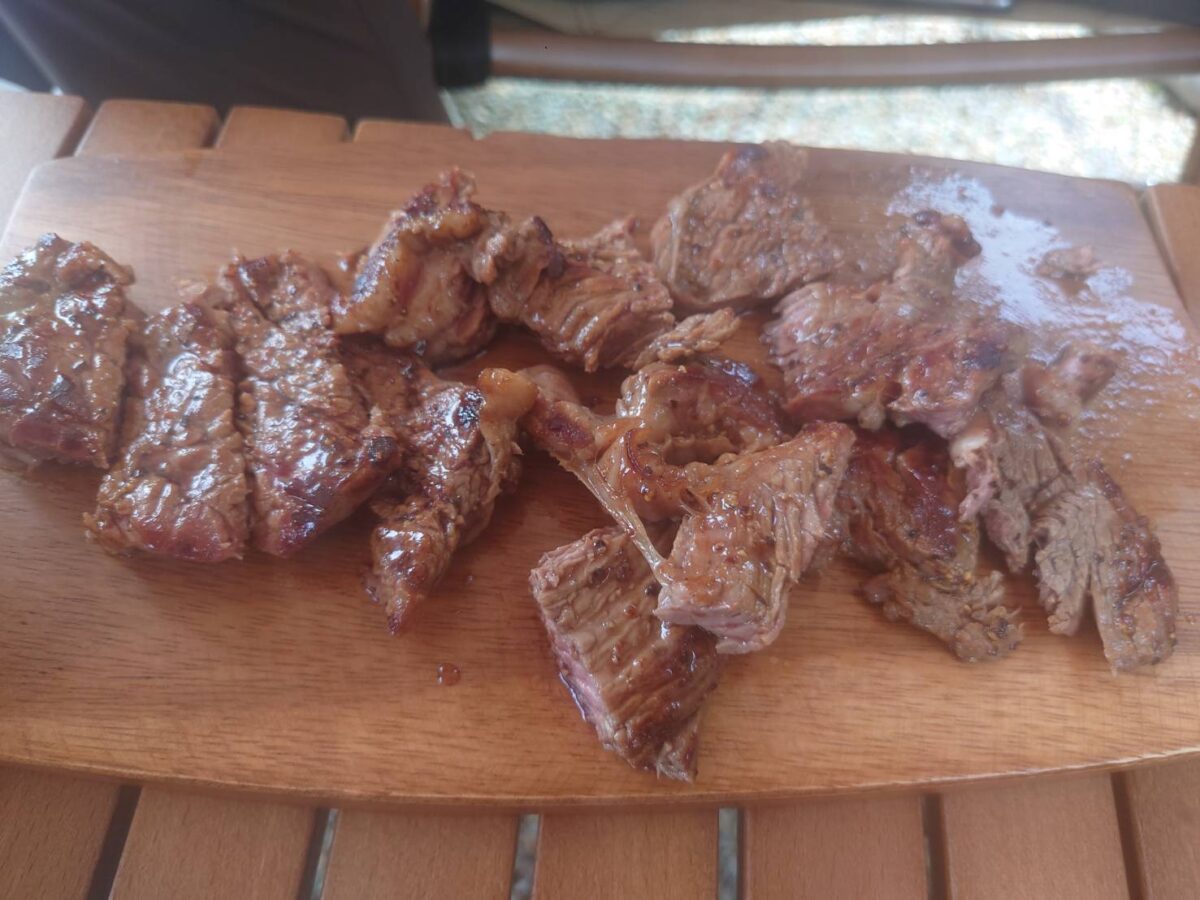 飯テロ the meat