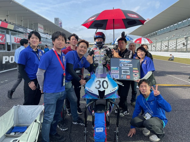 レース活動　ゼッケン30　（森島諒）