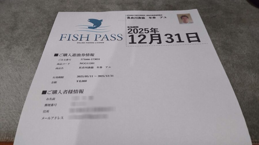 釣果情報　2025アユイング　解禁