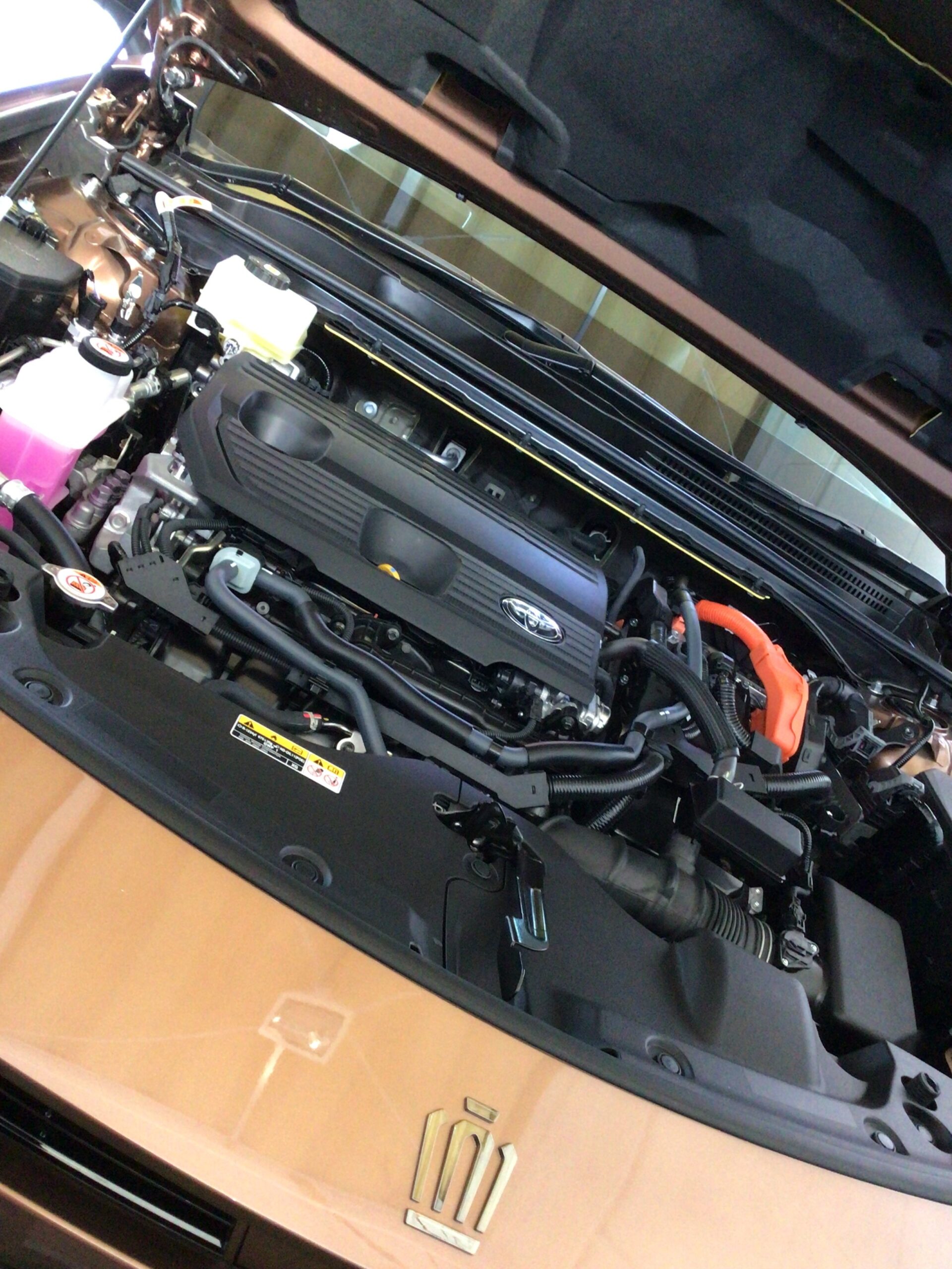 新型クラウン　オイル交換