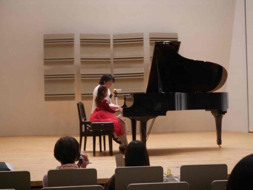 子供のピアノの発表会を観に行きました🎹