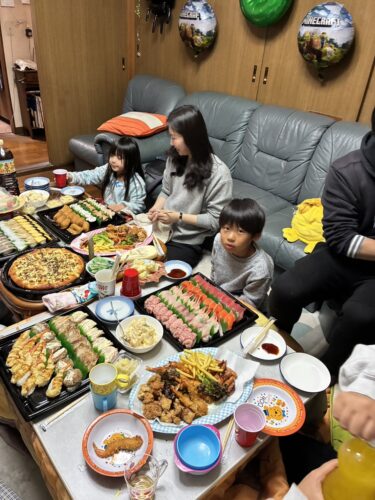 パーティー続きの我が家✨