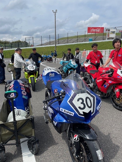 レース活動（ｾﾞｯｹﾝ30　Toshin　森島諒）