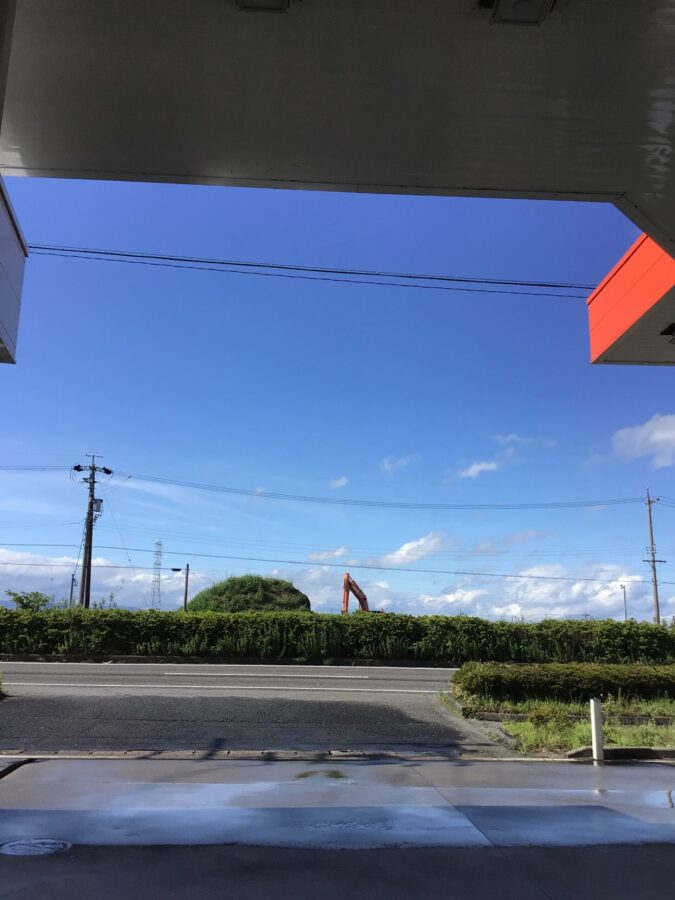 雨あがり　気温上昇⤴️