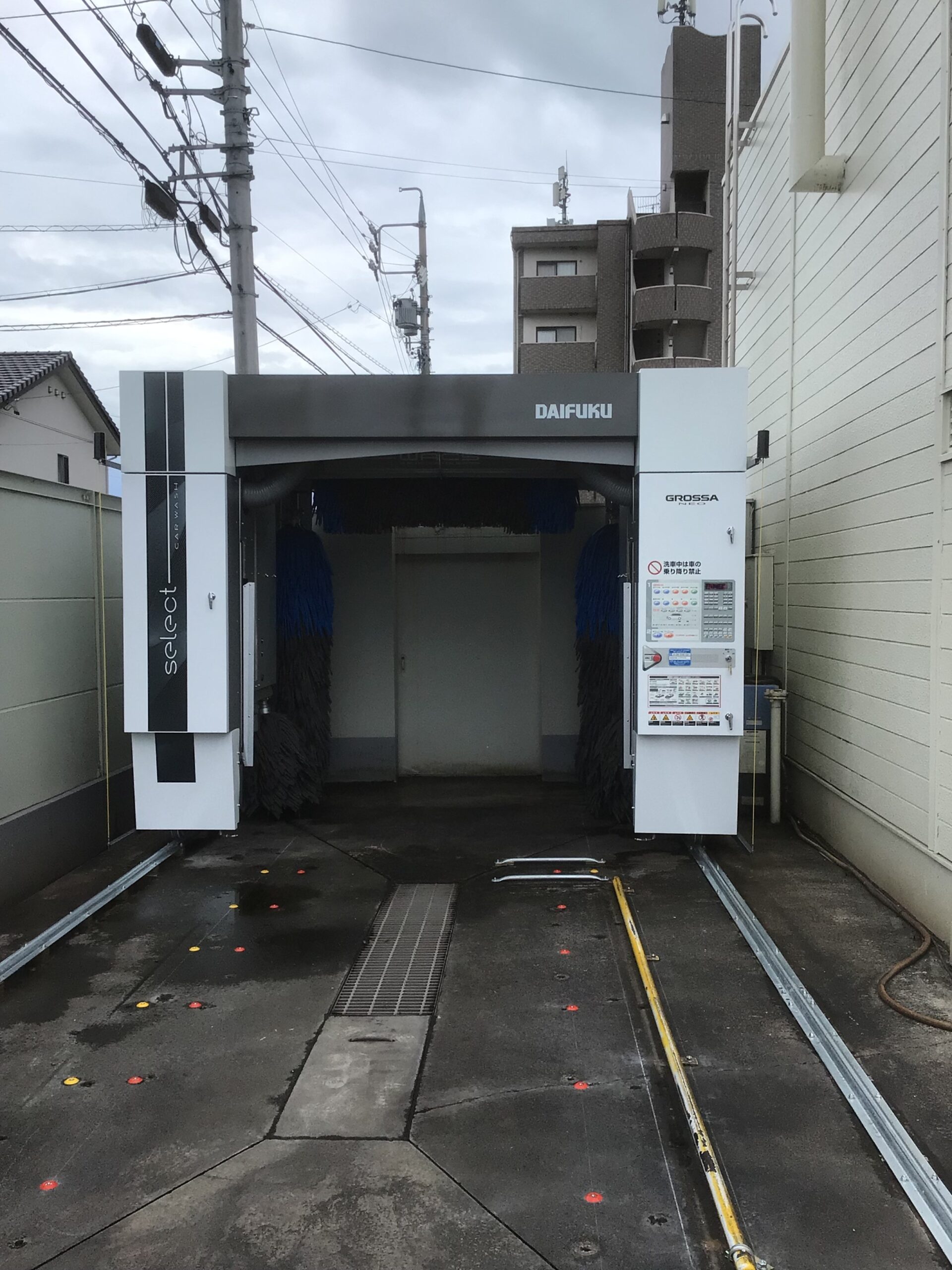 洗車機が新しくなりました！